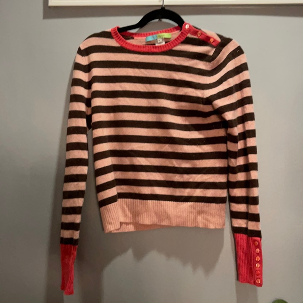 Anthropologie Beth Bowley cashmere sweater. Size medium